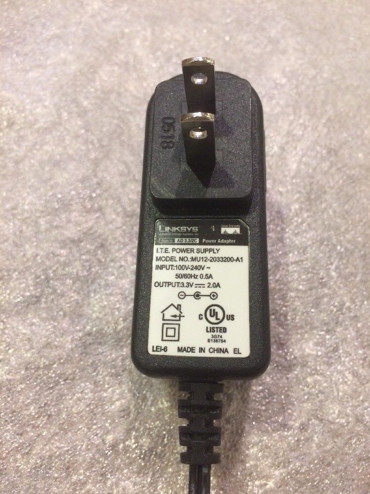 New 3.3V 2A Linksys MU12-2033200-A1 Power Supply Ac Adapter - Click Image to Close